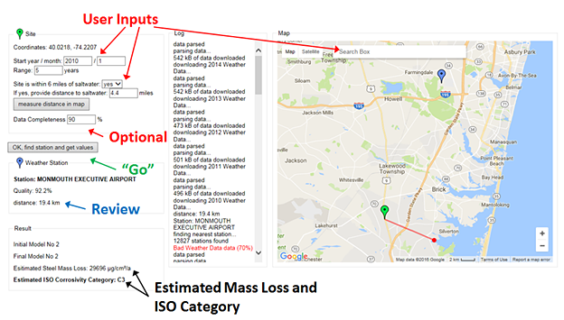 Figure 1 - U.S. ICCET Corrosivity Heat Map