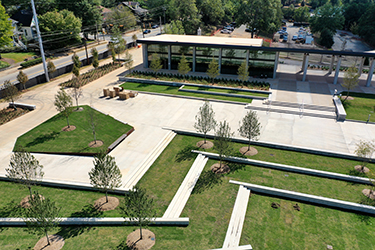 aerial view of Grant Park Gateway, Atlanta GA